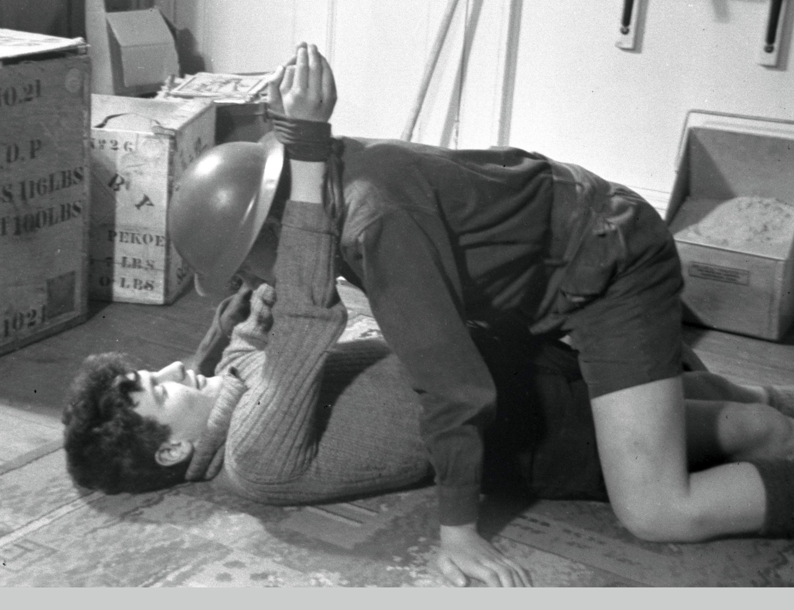 Rescue practice, lifting an injured person.jpg