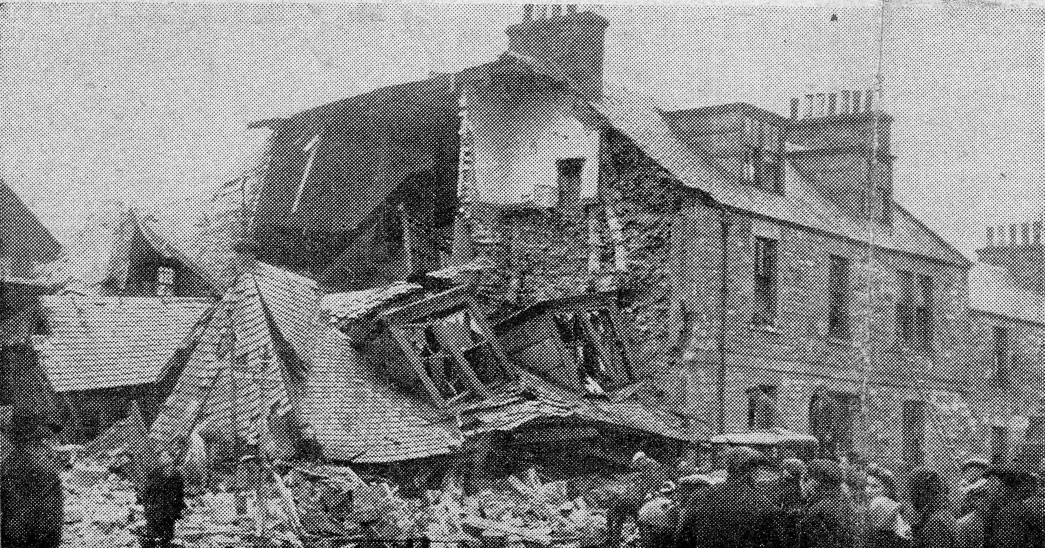 Bomb Damage, Pringle's shop.jpg