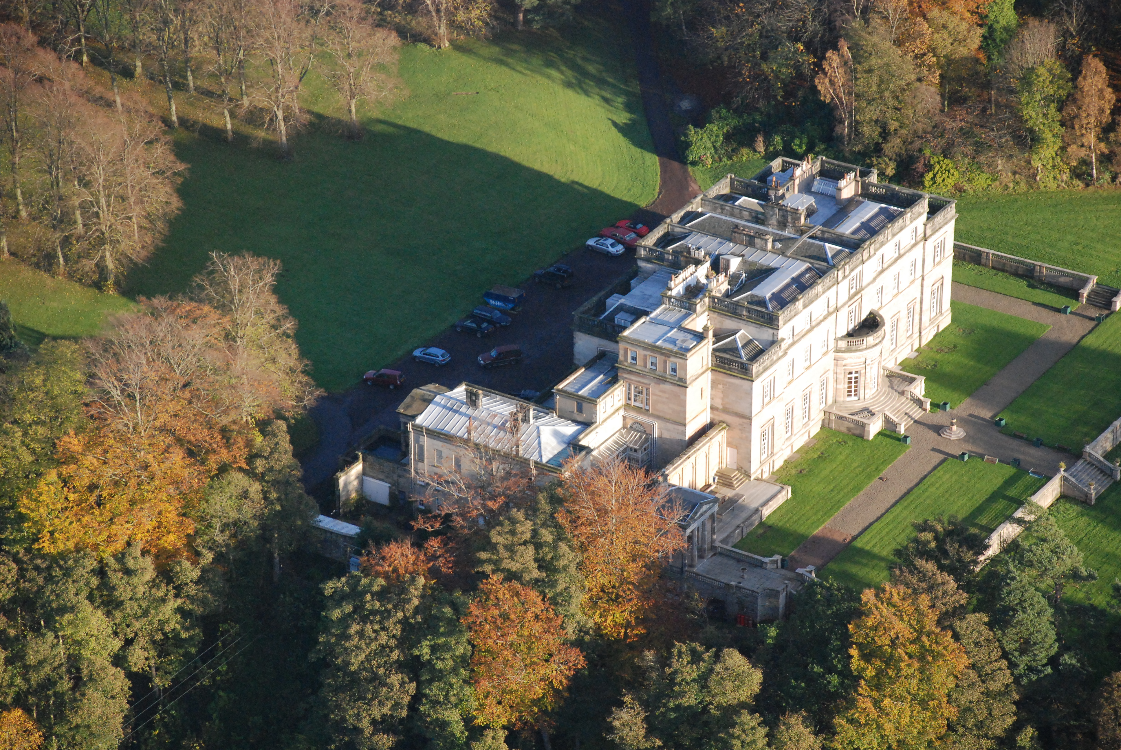 Whitingehame House from the air.jpg