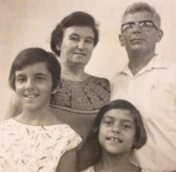 Norbert Abeles and his first family.jpg