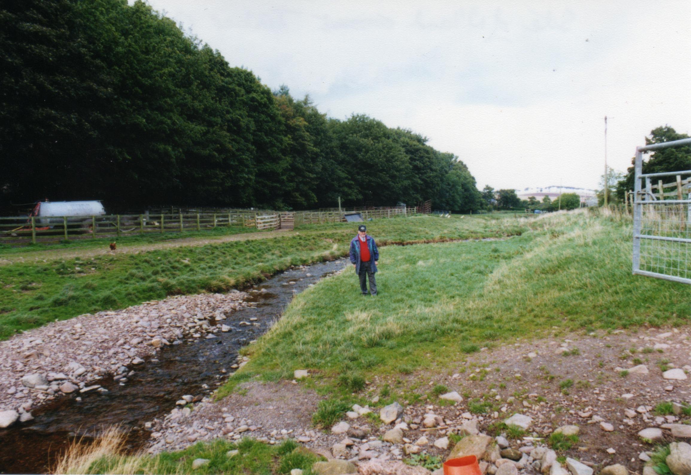  Lewis Jenkins on the site of the timber camp at Elmscleugh.jpg