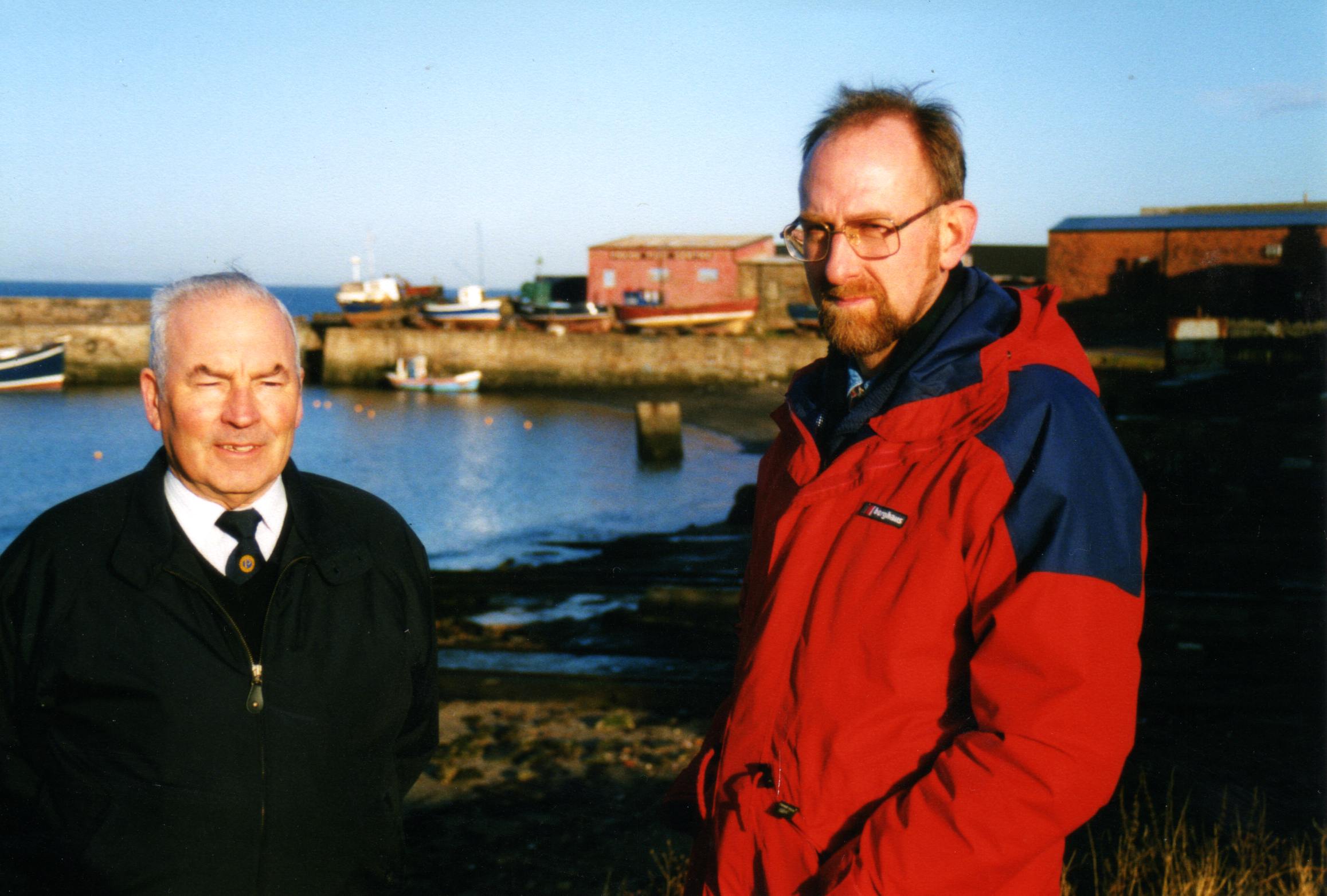 DH & Ian McMillan, former manager at Weatherhead's boatyard.jpg
