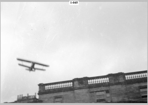 Hawker Audax of Chiazzari & Bishop flying above Whittingehame House.jpg