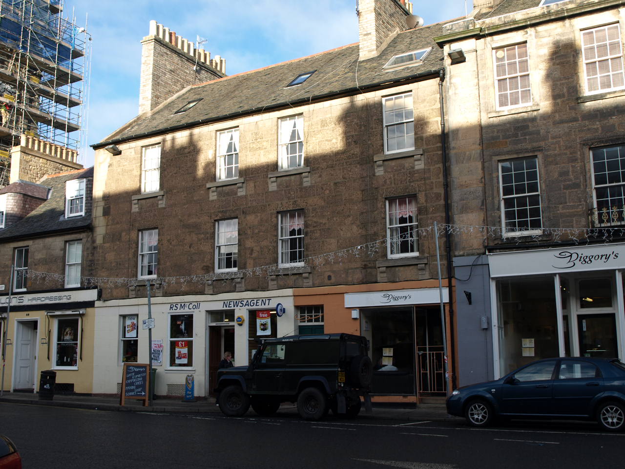 High St, site of old telephone exchange.JPG